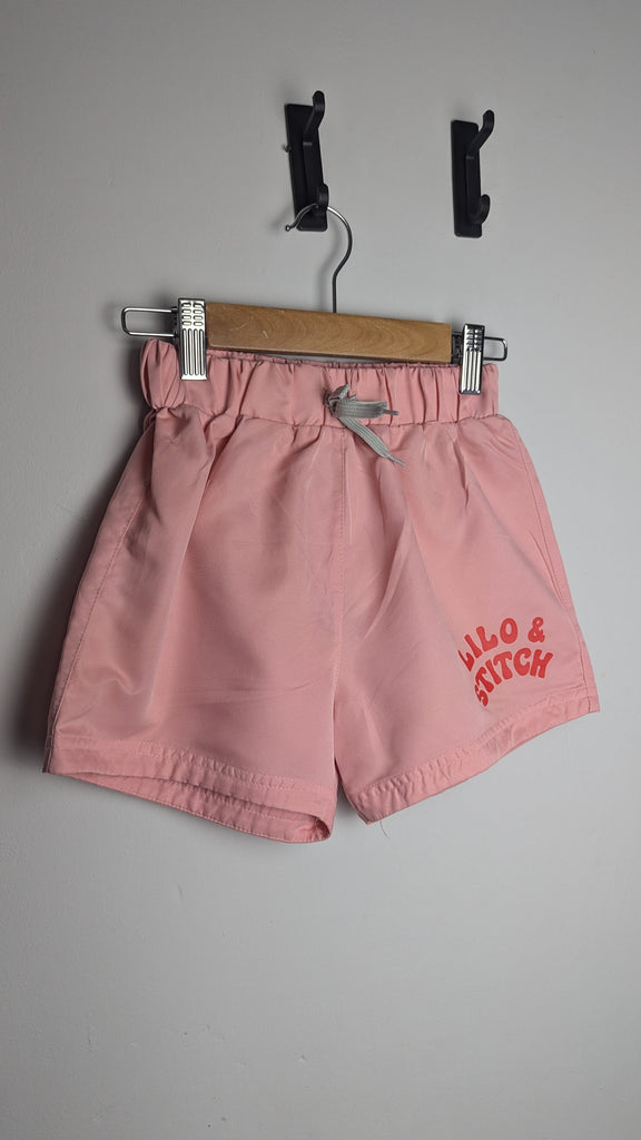 George Pink Lilo & Stitch Shorts - Girls 9-10 Years Little Ones Preloved Used, Preloved, Preworn Baby, Girls & Boys Clothes. Kids & Children's second hand Clothing UK Online. Cheap affordable. Brands including Next, Joules, Nutmeg Morrisons, TU, F&F, H&M.