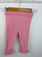 George Pink Ruffle Leggings - Girls 3 - 6 Months - Little Ones Preloved. Second Hand Children's & Preloved Baby, Kids, Girls & Boys Clothes. UK online