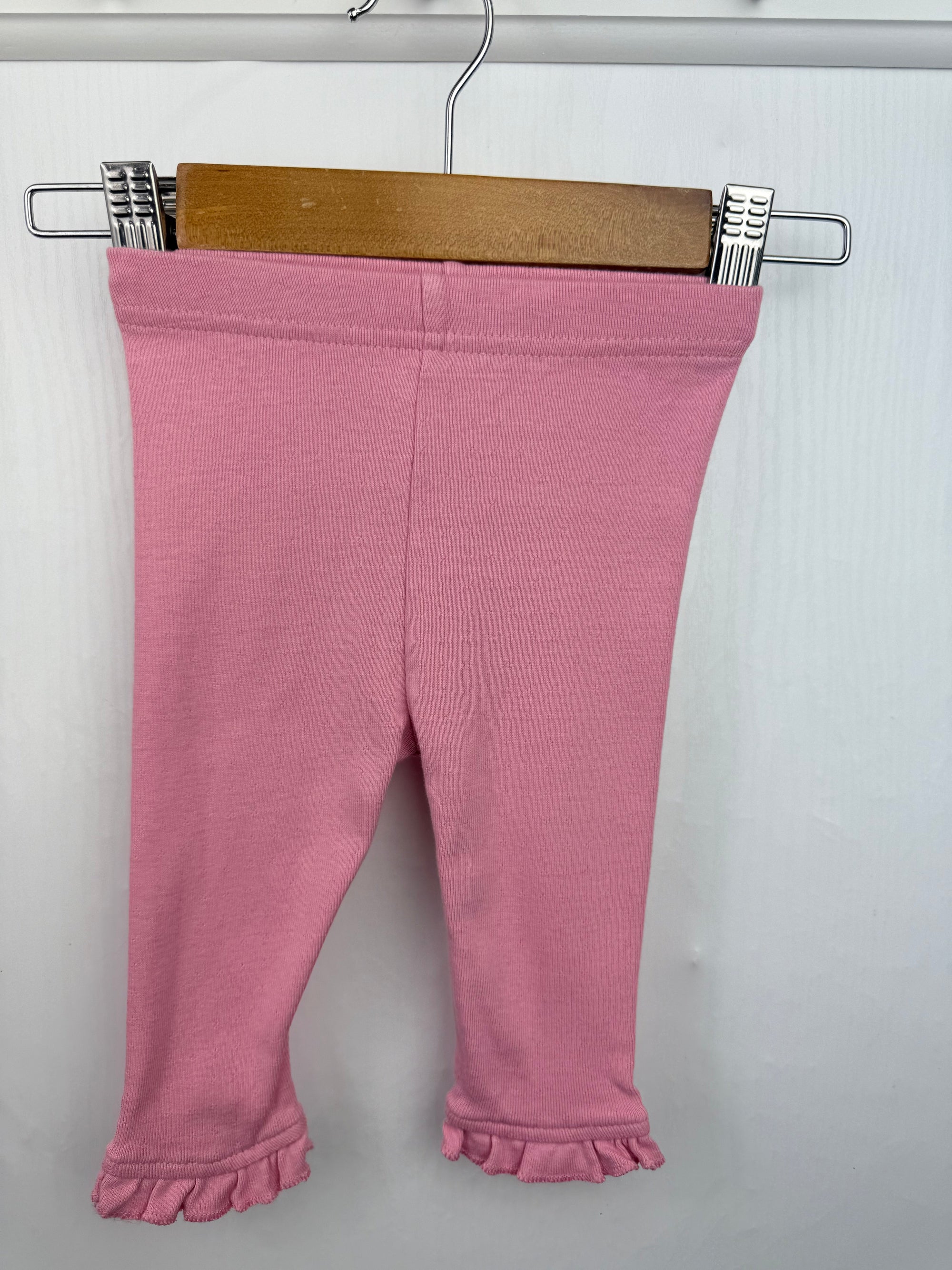 George Pink Ruffle Leggings - Girls 3 - 6 Months - Little Ones Preloved. Second Hand Children's & Preloved Baby, Kids, Girls & Boys Clothes. UK online