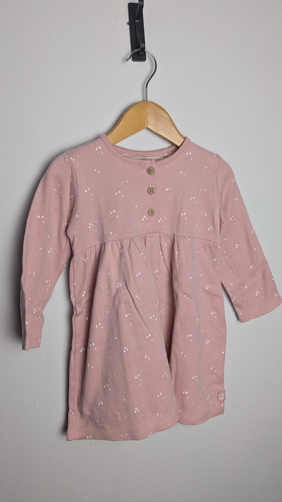 George Pink Star Long Sleeve Dress - Girls 12-18 Months Little Ones Preloved Used, Preloved, Preworn & Second Hand Baby, Kids & Children's Clothing UK Online. Cheap affordable. Brands including Next, Joules, Nutmeg Morrisons, TU, F&F, H&M.