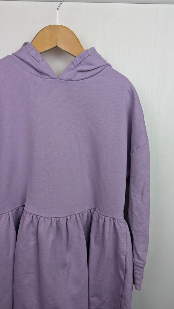 George Purple Hooded Jumper Dress - Girls 5-6 Years George Used, Preloved, Preworn & Second Hand Baby, Kids & Children's Clothing UK Online. Cheap affordable. Brands including Next, Joules, Nutmeg Morrisons, TU, F&F, H&M.