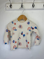 George Ribbed Long Sleeve Top - Girls 9 - 12 Months - Little Ones Preloved. Second Hand Children's & Preloved Baby, Kids, Girls & Boys Clothes. UK online