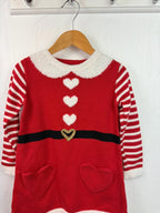 George Santa Knit Dress - Girls 2 - 3 Years - Little Ones Preloved. Second Hand Children's & Preloved Baby, Kids, Girls & Boys Clothes. UK online