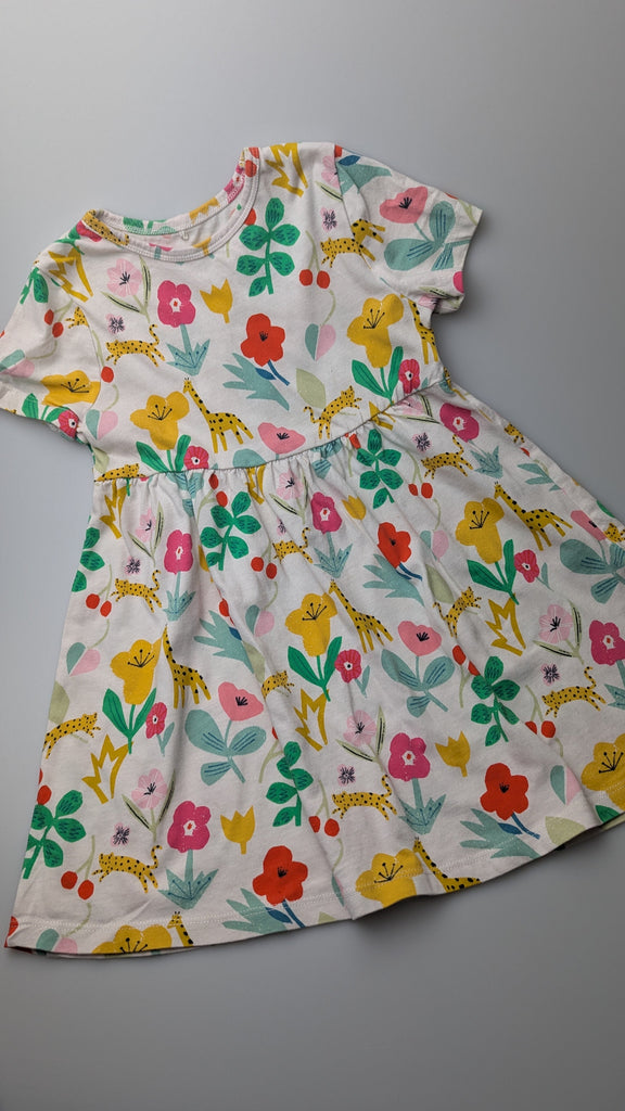 George Short Sleeve Floral Dress - Girls 3-4 Years Little Ones Preloved Used, Preloved, Preworn Baby, Girls & Boys Clothes. Kids & Children's second hand Clothing UK Online. Cheap affordable. Brands including Next, Joules, Nutmeg Morrisons, TU, F&F, H&M.