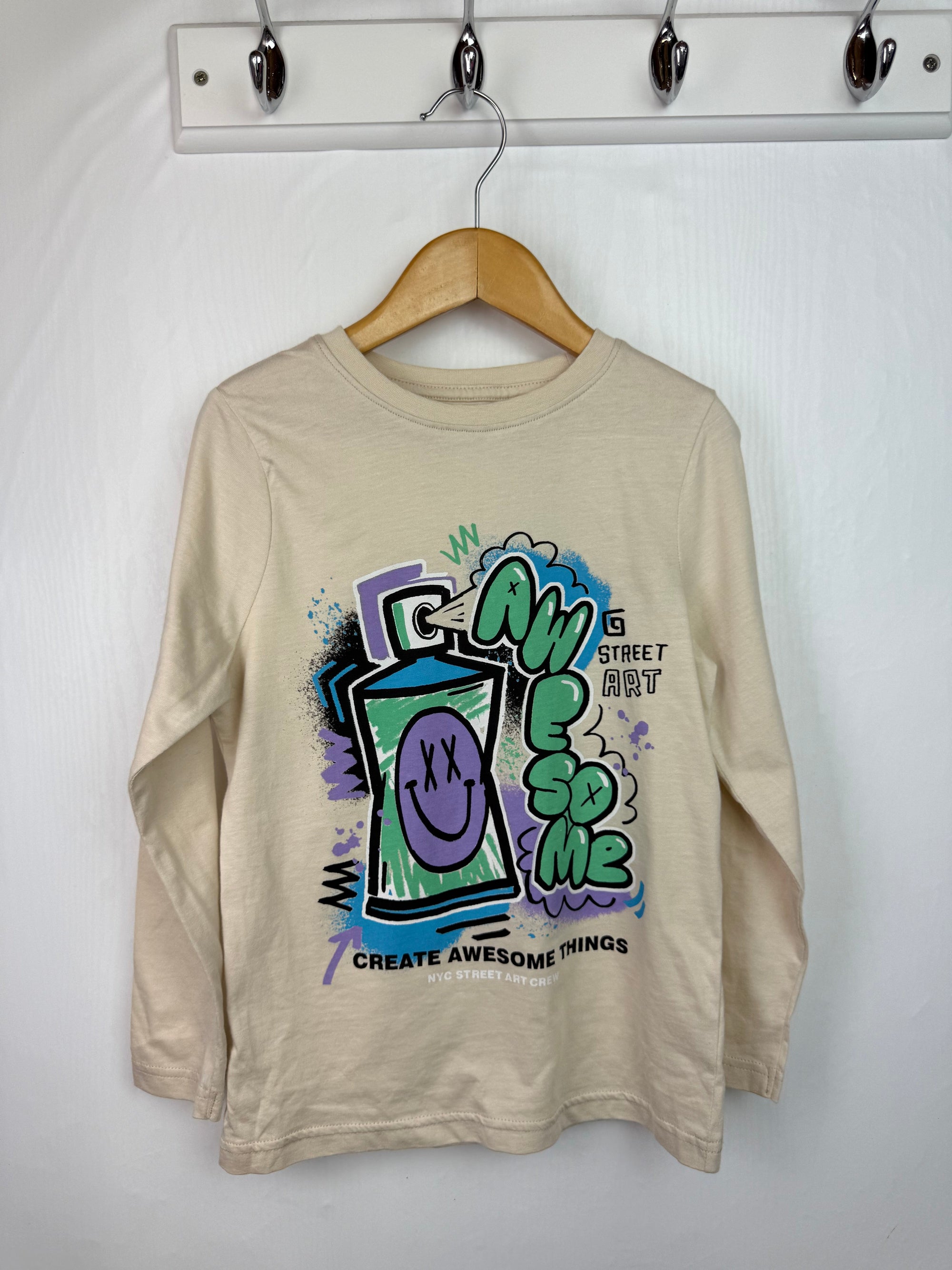 George Street Art Long Sleeve Top - Boys 5 - 6 Years - Little Ones Preloved. Second Hand Children's & Preloved Baby, Kids, Girls & Boys Clothes. UK online