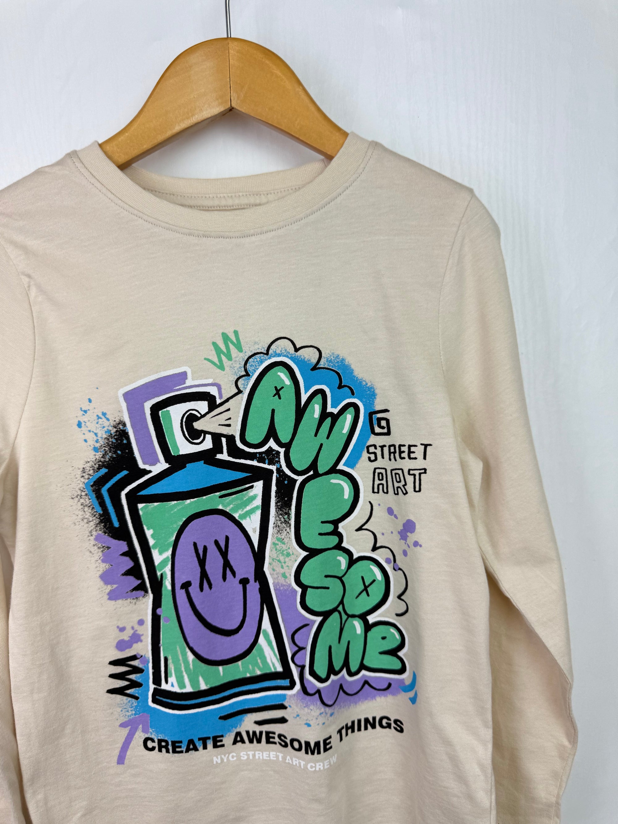 George Street Art Long Sleeve Top - Boys 5 - 6 Years - Little Ones Preloved. Second Hand Children's & Preloved Baby, Kids, Girls & Boys Clothes. UK online