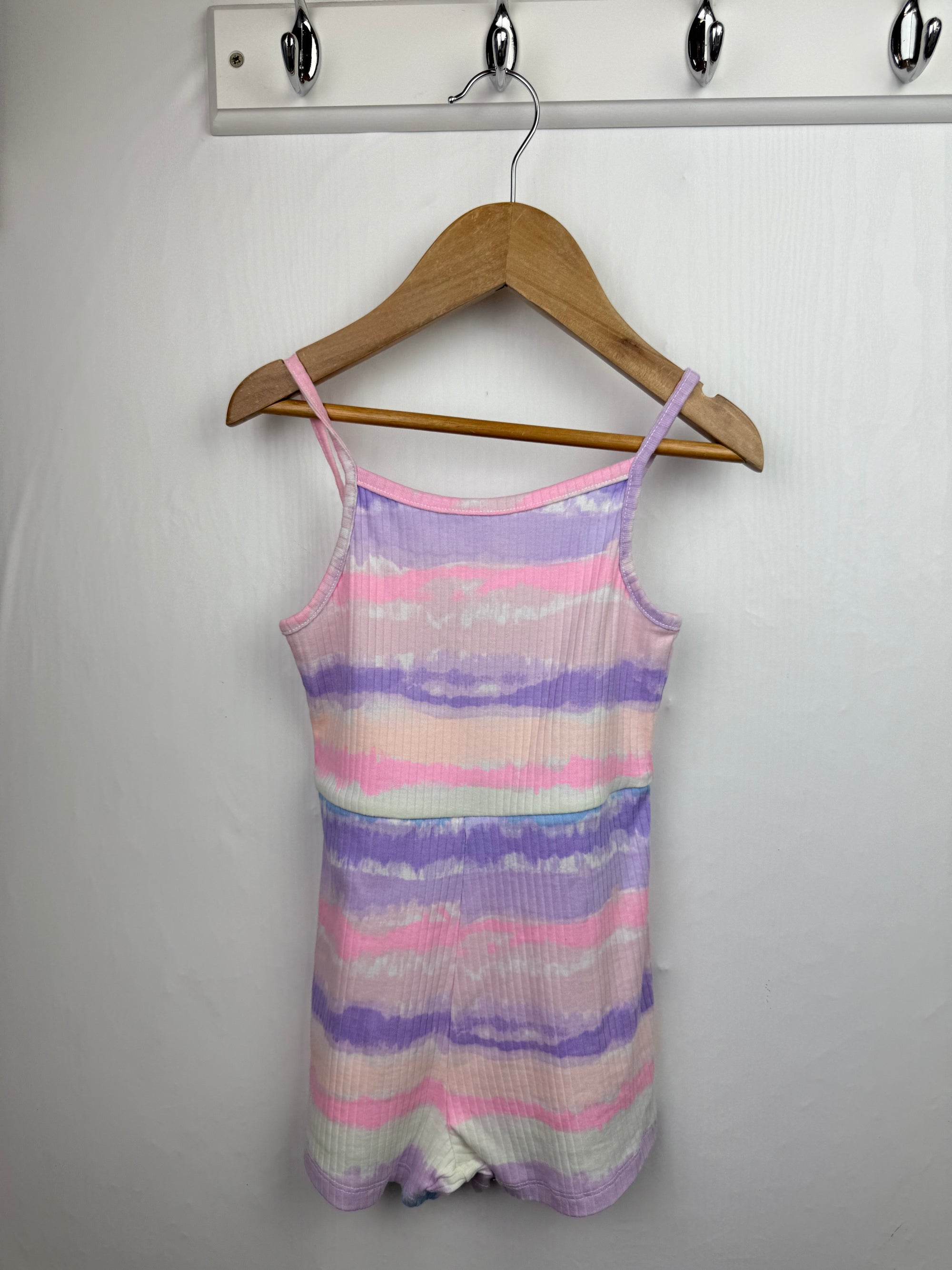 George Tie Dye Playsuit - Girls 3 - 4 Years - Little Ones Preloved. Second Hand Children's & Preloved Baby, Kids, Girls & Boys Clothes. UK online