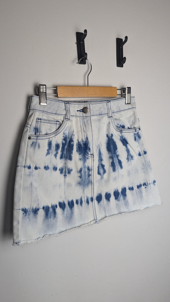 George Tie Dye Skirt - Girls 9-10 Years Little Ones Preloved Used, Preloved, Preworn Baby, Girls & Boys Clothes. Kids & Children's second hand Clothing UK Online. Cheap affordable. Brands including Next, Joules, Nutmeg Morrisons, TU, F&F, H&M.