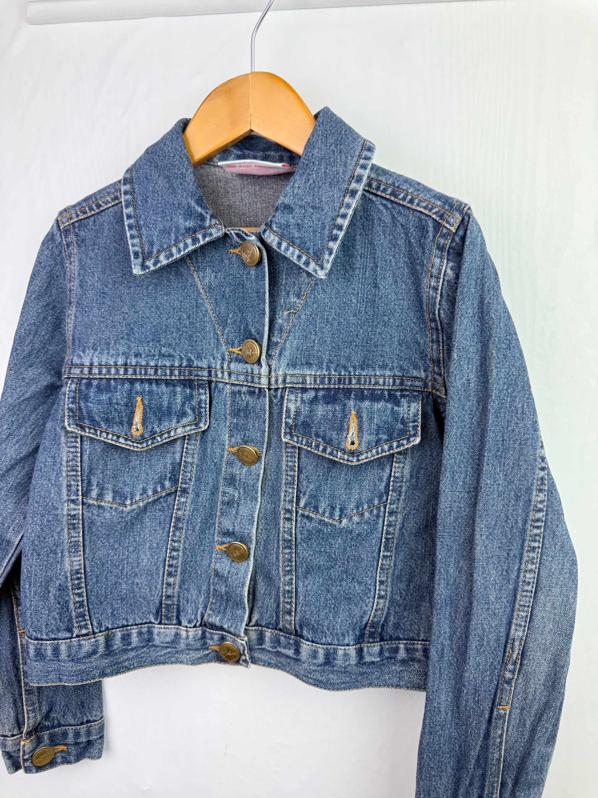 Girls Co Denim Jacket - Girls 7 - 8 Years - Little Ones Preloved. Second Hand Children's & Preloved Baby, Kids, Girls & Boys Clothes. UK online
