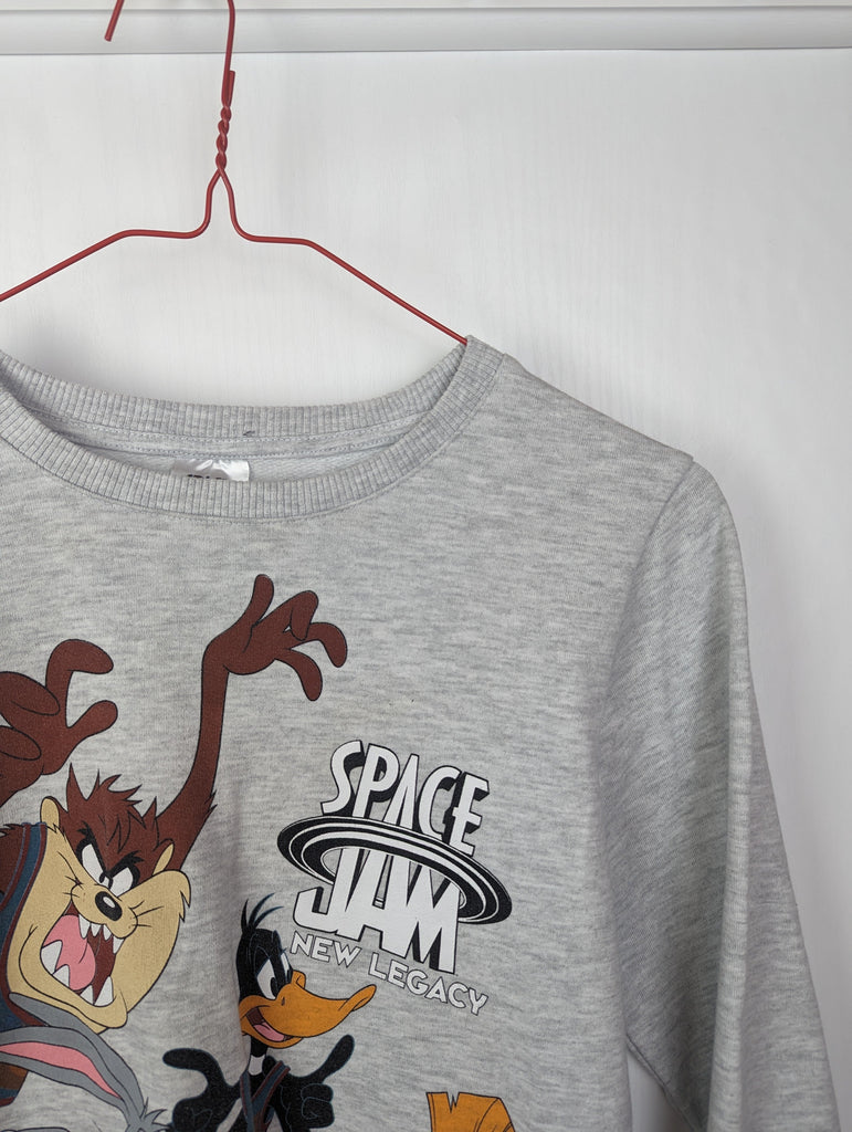 Grey Space Jam Jumper 12 Years Looney Tunes Used, Preloved, Preworn & Second Hand Baby, Kids & Children's Clothing UK Online. Cheap affordable. Brands including Next, Joules, Nutmeg Morrisons, TU, F&F, H&M.