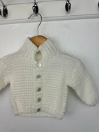Handmade Knitted Cardigan - Unisex 0 - 3 Months - Little Ones Preloved. Second Hand Children's & Preloved Baby, Kids, Girls & Boys Clothes. UK online
