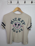H&M Beige Mickey Mouse Top - Girls 10 - 12 Years - Little Ones Preloved. Second Hand Children's & Preloved Baby, Kids, Girls & Boys Clothes. UK online