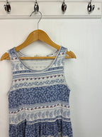 H&M Blue Floral Dress - Girls 8 - 10 Years - Little Ones Preloved. Second Hand Children's & Preloved Baby, Kids, Girls & Boys Clothes. UK online