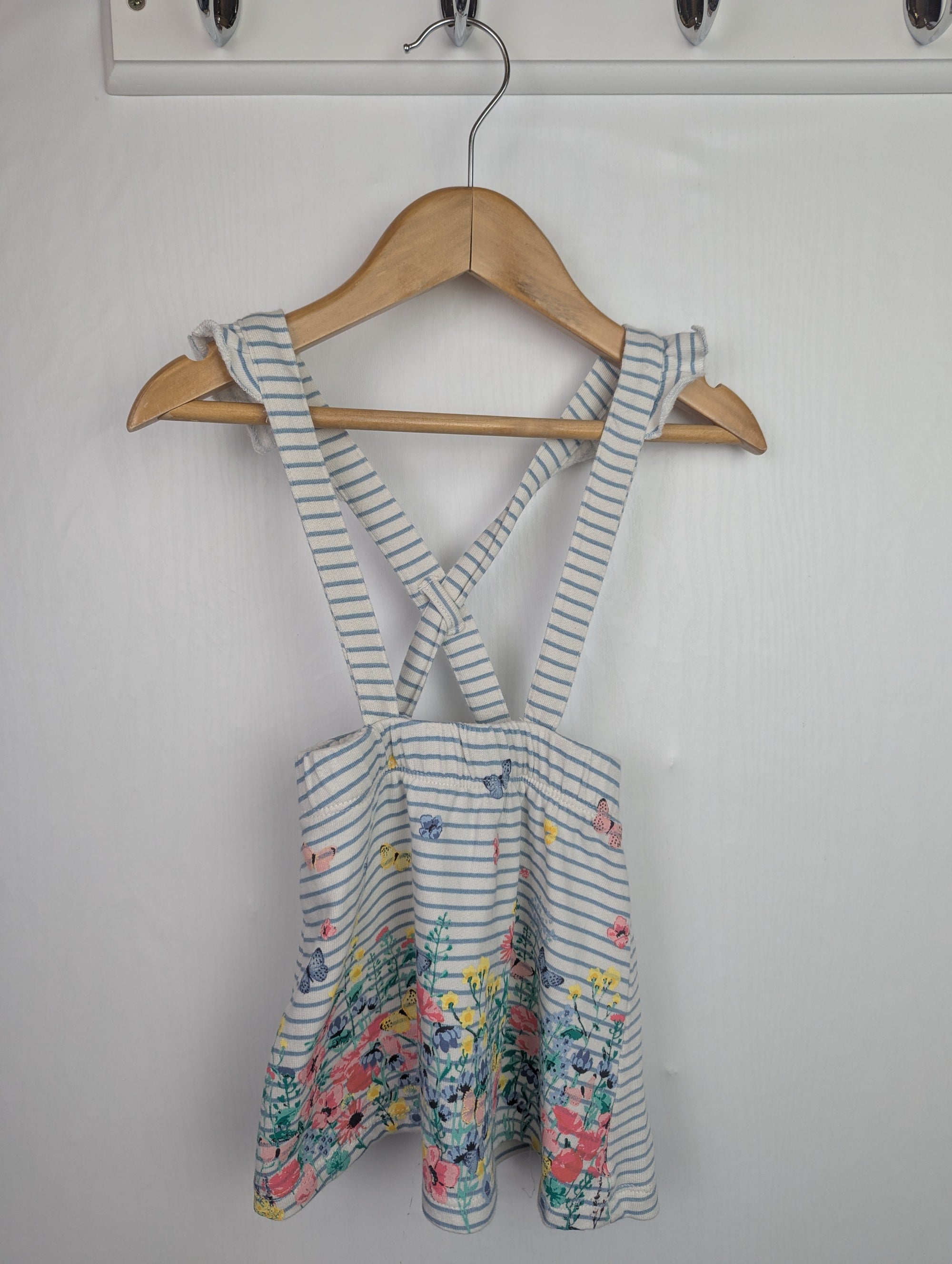 H&M Blue Floral Skirt - Baby Girls 6 - 9 Months - Little Ones Preloved. Second Hand Children's & Preloved Baby, Kids, Girls & Boys Clothes. UK online
