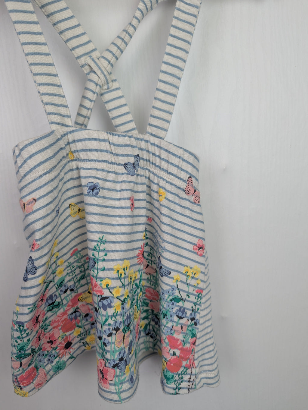 H&M Blue Floral Skirt - Baby Girls 6 - 9 Months - Little Ones Preloved. Second Hand Children's & Preloved Baby, Kids, Girls & Boys Clothes. UK online
