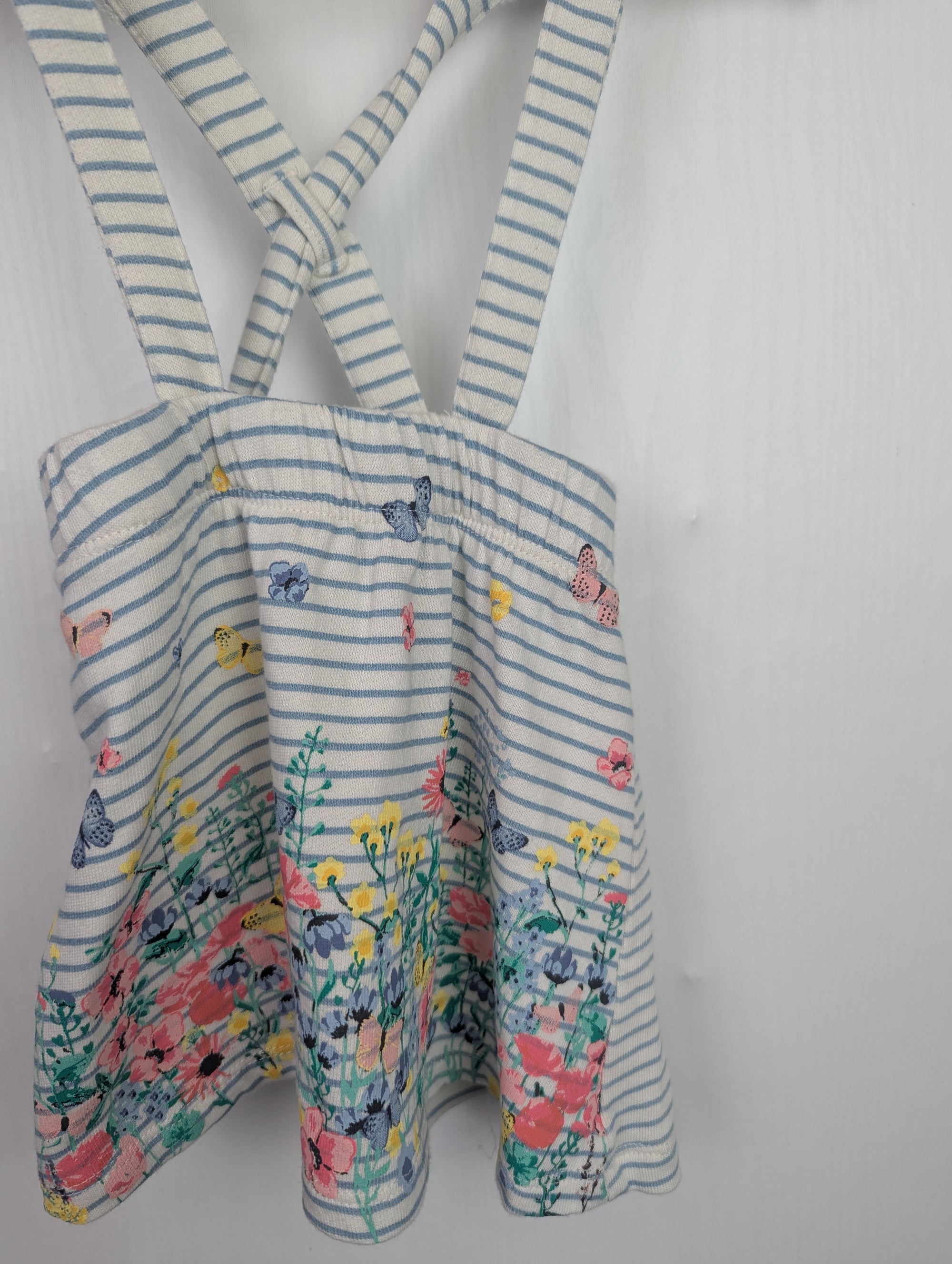 H&M Blue Floral Skirt - Baby Girls 6 - 9 Months - Little Ones Preloved. Second Hand Children's & Preloved Baby, Kids, Girls & Boys Clothes. UK online