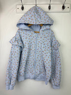 H&M Floral Zip Hoodie - Girls 6 - 8 Years - Little Ones Preloved. Second Hand Children's & Preloved Baby, Kids, Girls & Boys Clothes. UK online