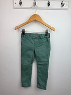 H&M Green Stretchy Jeans - Boys 18 - 24 Months - Little Ones Preloved. Second Hand Children's & Preloved Baby, Kids, Girls & Boys Clothes. UK online