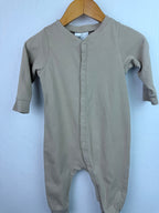 H&M Light Brown Romper - Boys 2 - 4 Months - Little Ones Preloved. Second Hand Children's & Preloved Baby, Kids, Girls & Boys Clothes. UK online