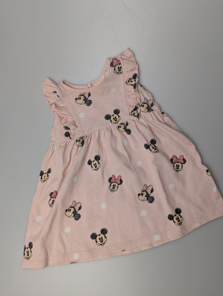 H&M Minnie Mouse Dress - Girls 4-6 Months Little Ones Preloved Used, Preloved, Preworn Baby, Girls & Boys Clothes. Kids & Children's second hand Clothing UK Online. Cheap affordable. Brands including Next, Joules, Nutmeg Morrisons, TU, F&F, H&M.