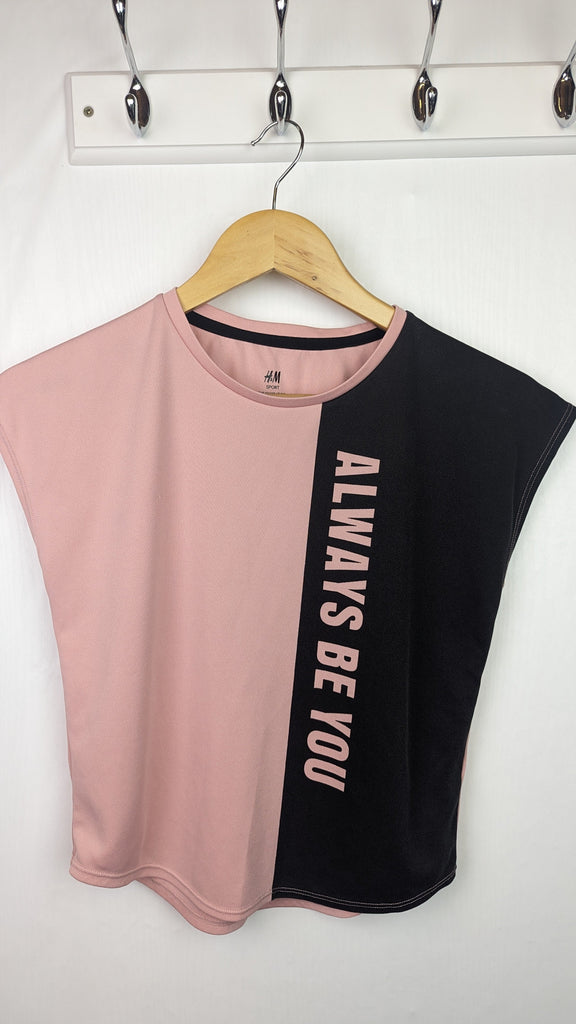 H&M Pink Sports Top - Girls 8-10 Years H&M Used, Preloved, Preworn & Second Hand Baby, Kids & Children's Clothing UK Online. Cheap affordable. Brands including Next, Joules, Nutmeg Morrisons, TU, F&F, H&M.