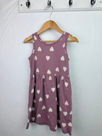 H&M Purple Heart Dress - Girls 2 - 4 Years - Little Ones Preloved. Second Hand Children's & Preloved Baby, Kids, Girls & Boys Clothes. UK online