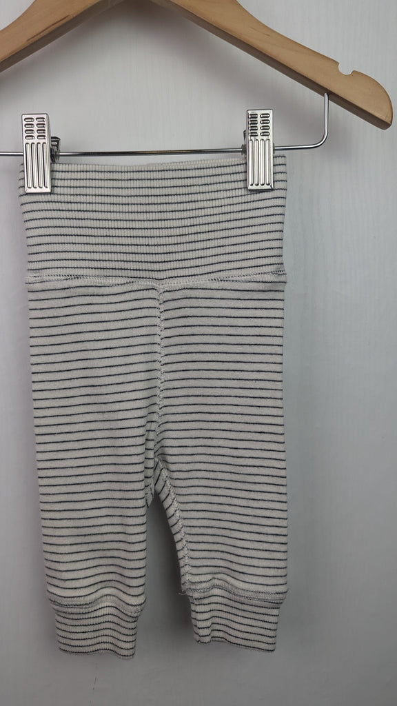 H&M Striped Leggings - Unisex 1-2 Months Little Ones Preloved Used, Preloved, Preworn & Second Hand Baby, Kids & Children's Clothing UK Online. Cheap affordable. Brands including Next, Joules, Nutmeg Morrisons, TU, F&F, H&M.