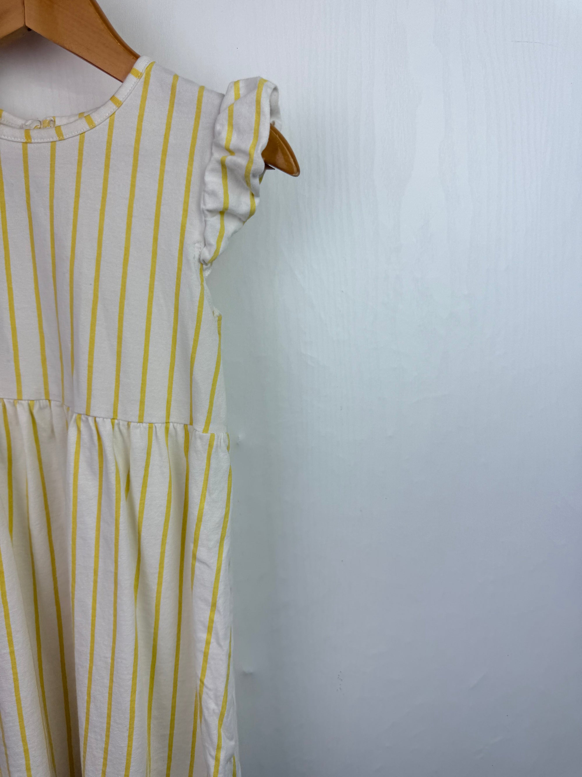 H&M Yellow Striped Dress - Girls 2 - 3 Years - Little Ones Preloved. Second Hand Children's & Preloved Baby, Kids, Girls & Boys Clothes. UK online