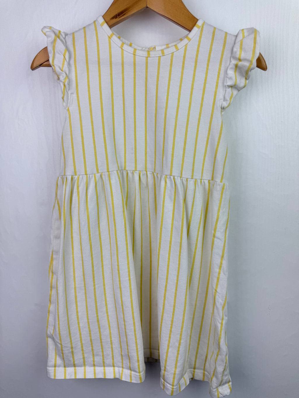 H&M Yellow Striped Dress - Girls 2 - 3 Years - Little Ones Preloved. Second Hand Children's & Preloved Baby, Kids, Girls & Boys Clothes. UK online