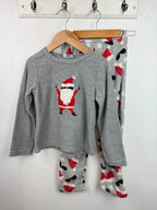 Hullabaloo Santa Pyjamas - Unisex 5 - 6 Years - Little Ones Preloved. Second Hand Children's & Preloved Baby, Kids, Girls & Boys Clothes. UK online