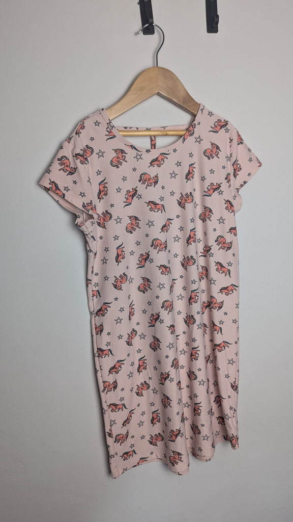 Jessica Simpson Unicorn Pyjama Night Dress - Girls 10-12 Years Little Ones Preloved Used, Preloved, Preworn & Second Hand Baby, Kids & Children's Clothing UK Online. Cheap affordable. Brands including Next, Joules, Nutmeg Morrisons, TU, F&F, H&M.