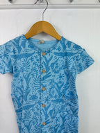 John Lewis Blue Rain Forest Romper - Boys 9 - 12 Months - Little Ones Preloved. Second Hand Children's & Preloved Baby, Kids, Girls & Boys Clothes. UK online