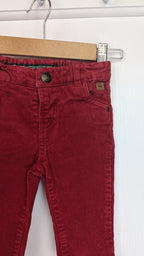 John Lewis Red Cord Trousers - Girls 3 - 6 Months - Little Ones Preloved. Second Hand Children's & Preloved Baby, Kids, Girls & Boys Clothes. UK online