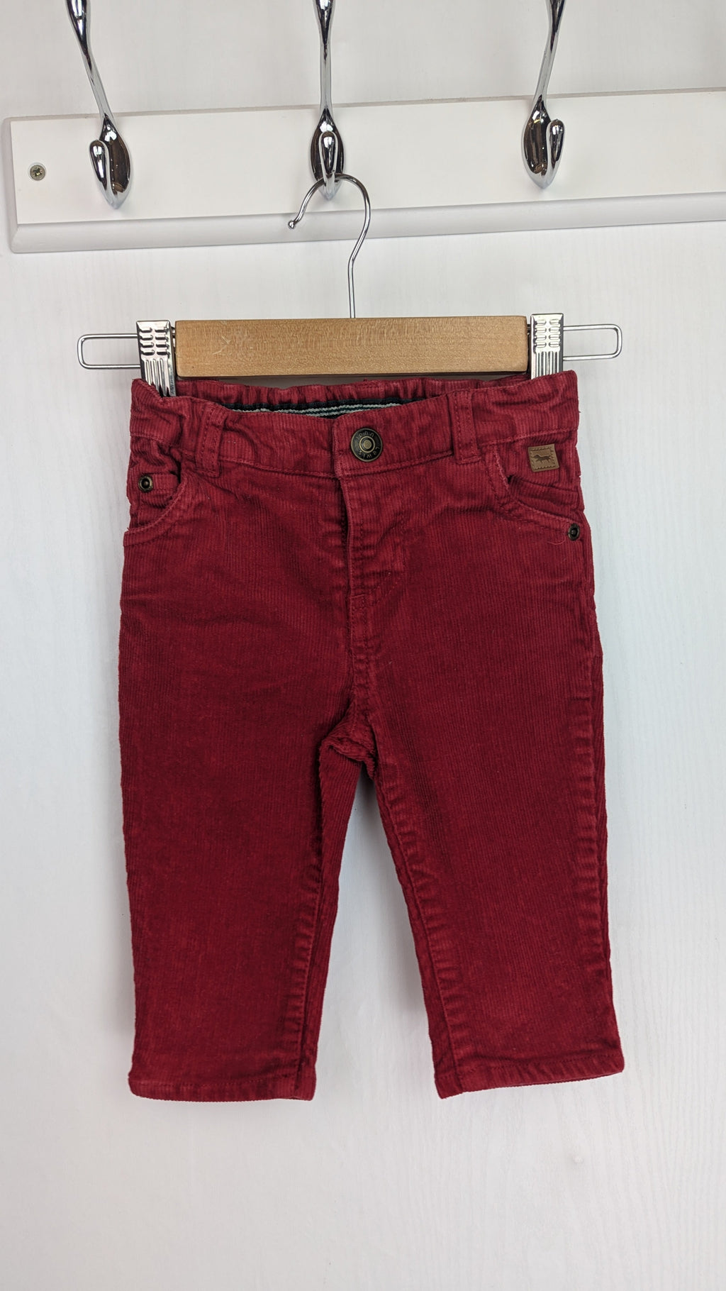 John Lewis Red Cord Trousers - Girls 3 - 6 Months - Little Ones Preloved. Second Hand Children's & Preloved Baby, Kids, Girls & Boys Clothes. UK online