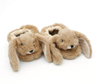 Jomanda Bunny Baby Soft Slippers Brown, House Shoes - (0 - 6months) - Little Ones Preloved. Second Hand Children's & Preloved Baby, Kids, Girls & Boys Clothes. UK online