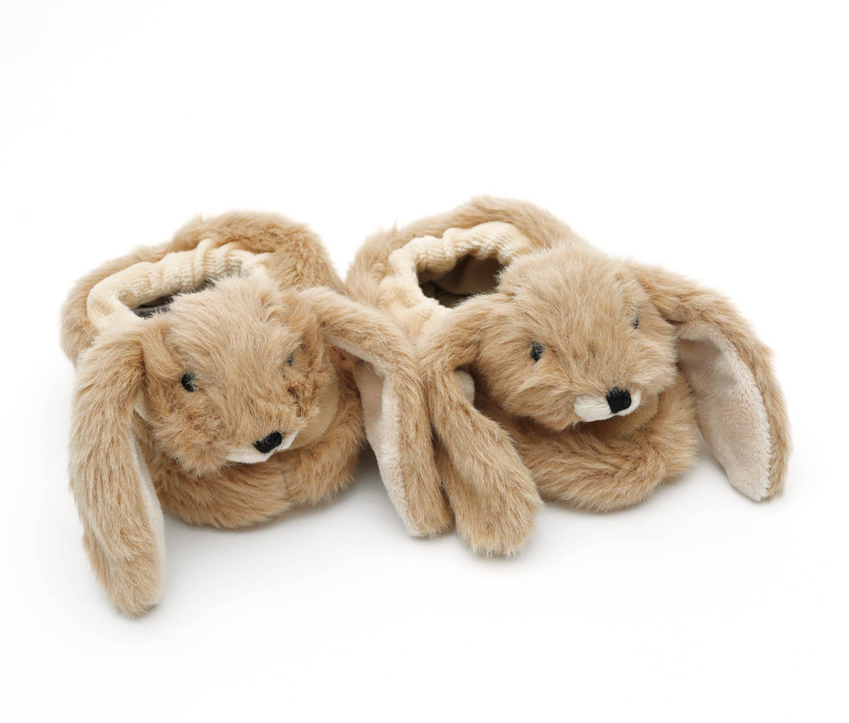 Jomanda Bunny Baby Soft Slippers Brown, House Shoes - (0 - 6months) - Little Ones Preloved. Second Hand Children's & Preloved Baby, Kids, Girls & Boys Clothes. UK online