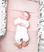 Jomanda Bunny Baby Soft Slippers Brown, House Shoes - (0 - 6months) - Little Ones Preloved. Second Hand Children's & Preloved Baby, Kids, Girls & Boys Clothes. UK online