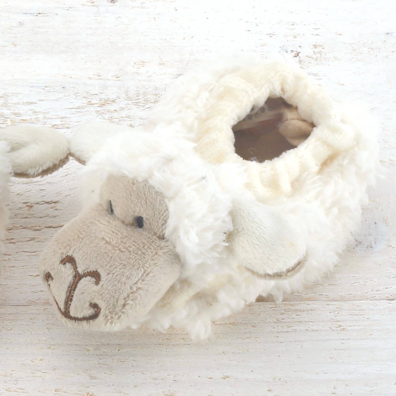 Jomanda Sheep Soft Plush Baby Slippers House Shoes, 0 - 6 months - Little Ones Preloved. Second Hand Children's & Preloved Baby, Kids, Girls & Boys Clothes. UK online