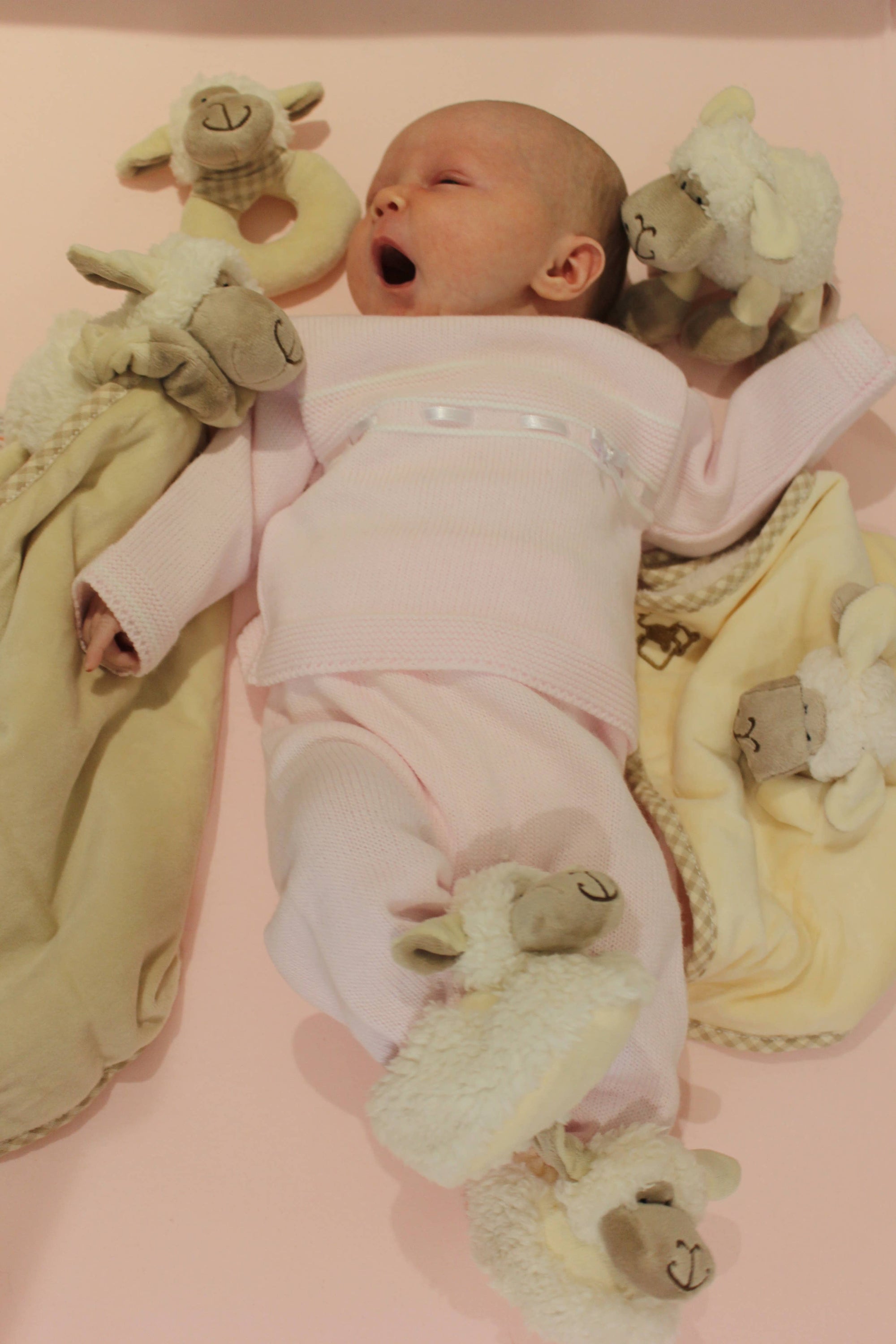 Jomanda Sheep Soft Plush Baby Slippers House Shoes, 0 - 6 months - Little Ones Preloved. Second Hand Children's & Preloved Baby, Kids, Girls & Boys Clothes. UK online
