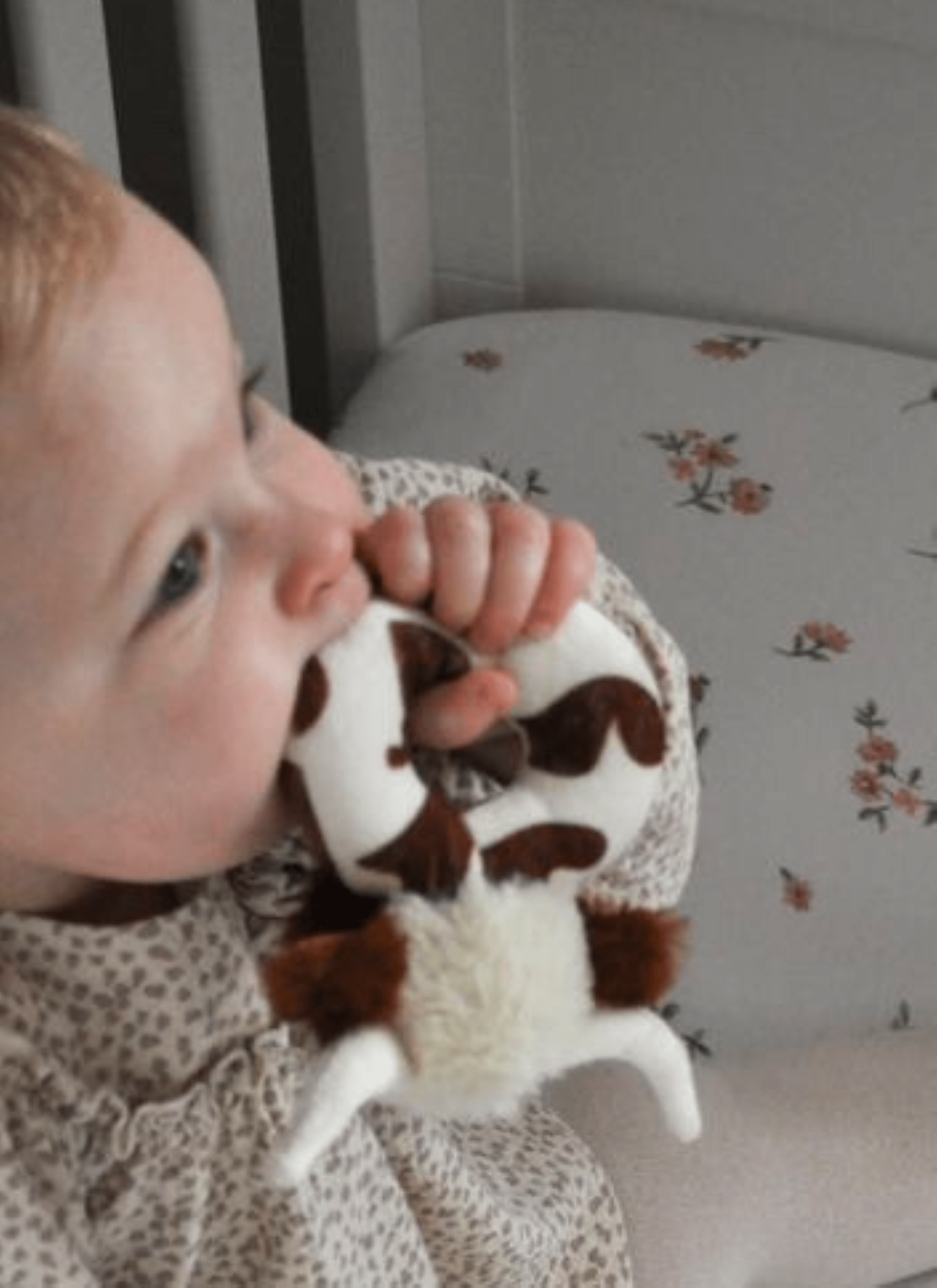 Jomanda Texas Longhorn Highland Brown Cow Baby Plush Rattle 10cm - Little Ones Preloved. Second Hand Children's & Preloved Baby, Kids, Girls & Boys Clothes. UK online
