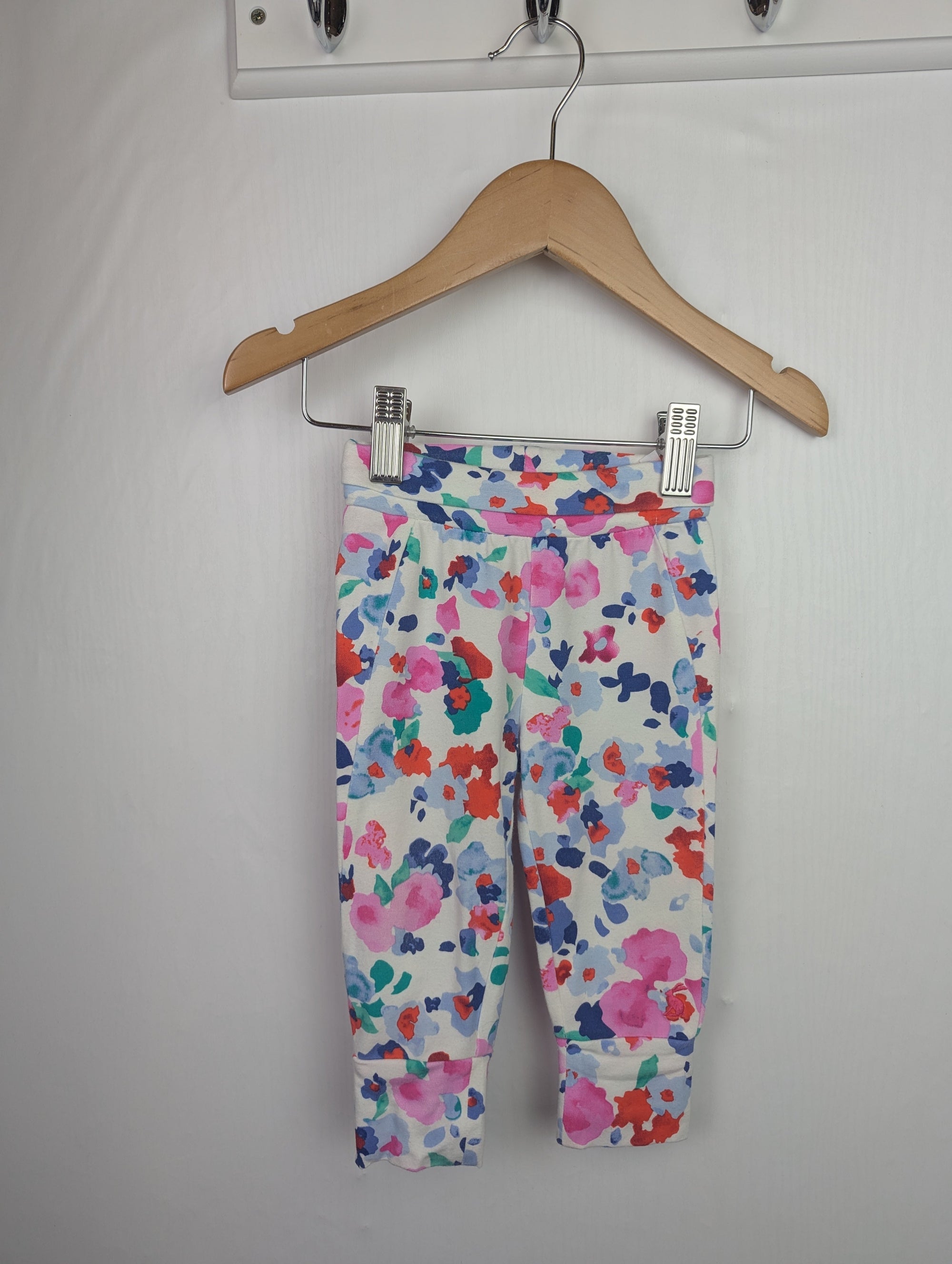 Joules Floral Leggings - Baby Girls 3 - 6 Months - Little Ones Preloved. Second Hand Children's & Preloved Baby, Kids, Girls & Boys Clothes. UK online