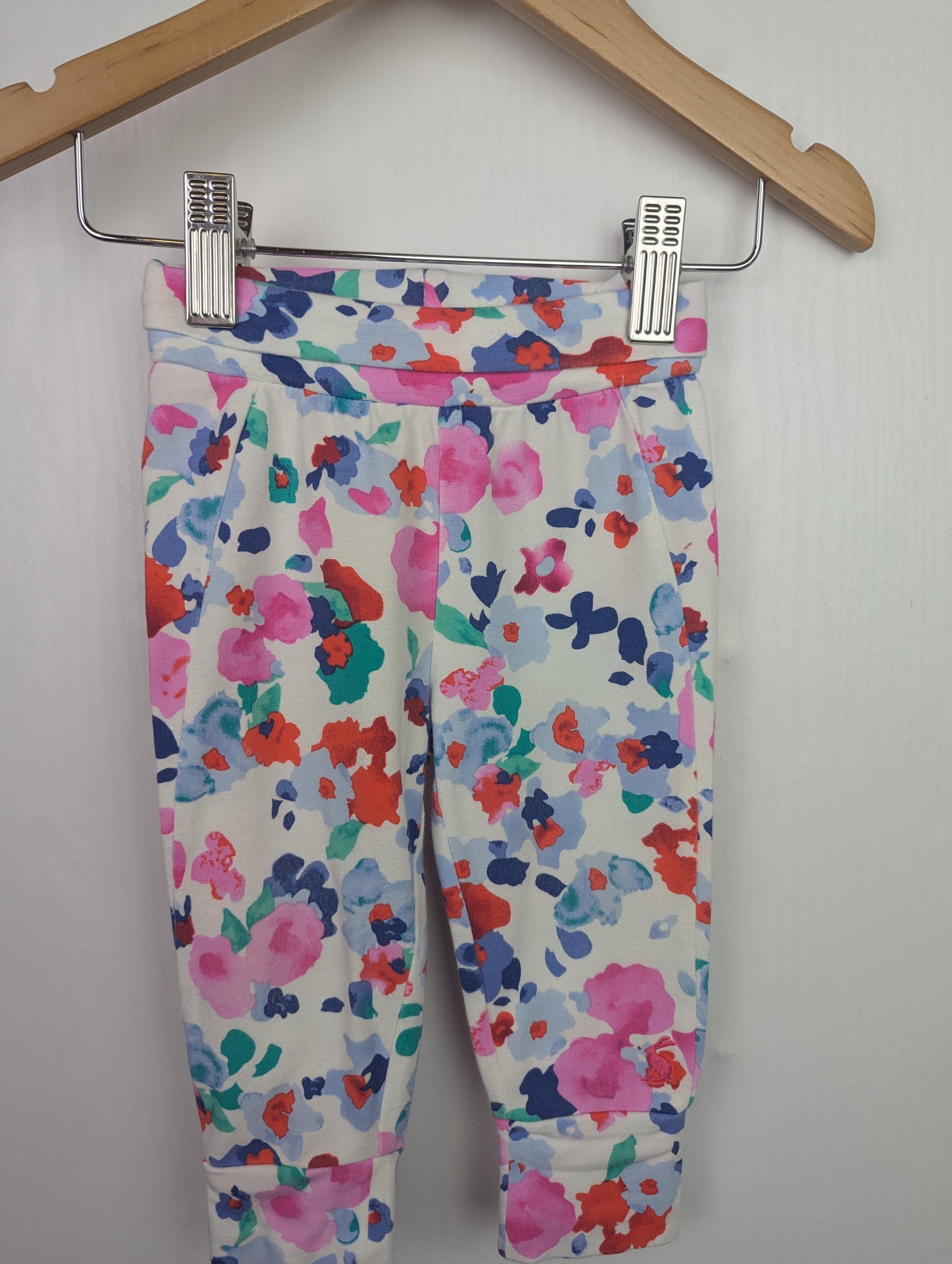 Joules Floral Leggings - Baby Girls 3 - 6 Months - Little Ones Preloved. Second Hand Children's & Preloved Baby, Kids, Girls & Boys Clothes. UK online