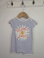 Joules Striped Daisy Romper - Girls 3 - 6 Months - Little Ones Preloved. Second Hand Children's & Preloved Baby, Kids, Girls & Boys Clothes. UK online
