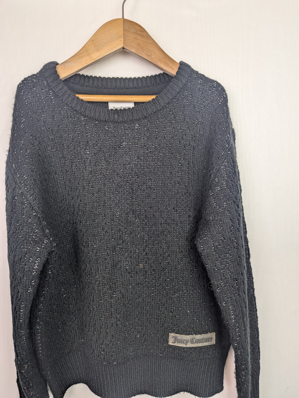 Juicy Couture Knit Jumper - Girls 9 - 10 Years - Little Ones Preloved. Second Hand Children's & Preloved Baby, Kids, Girls & Boys Clothes. UK online