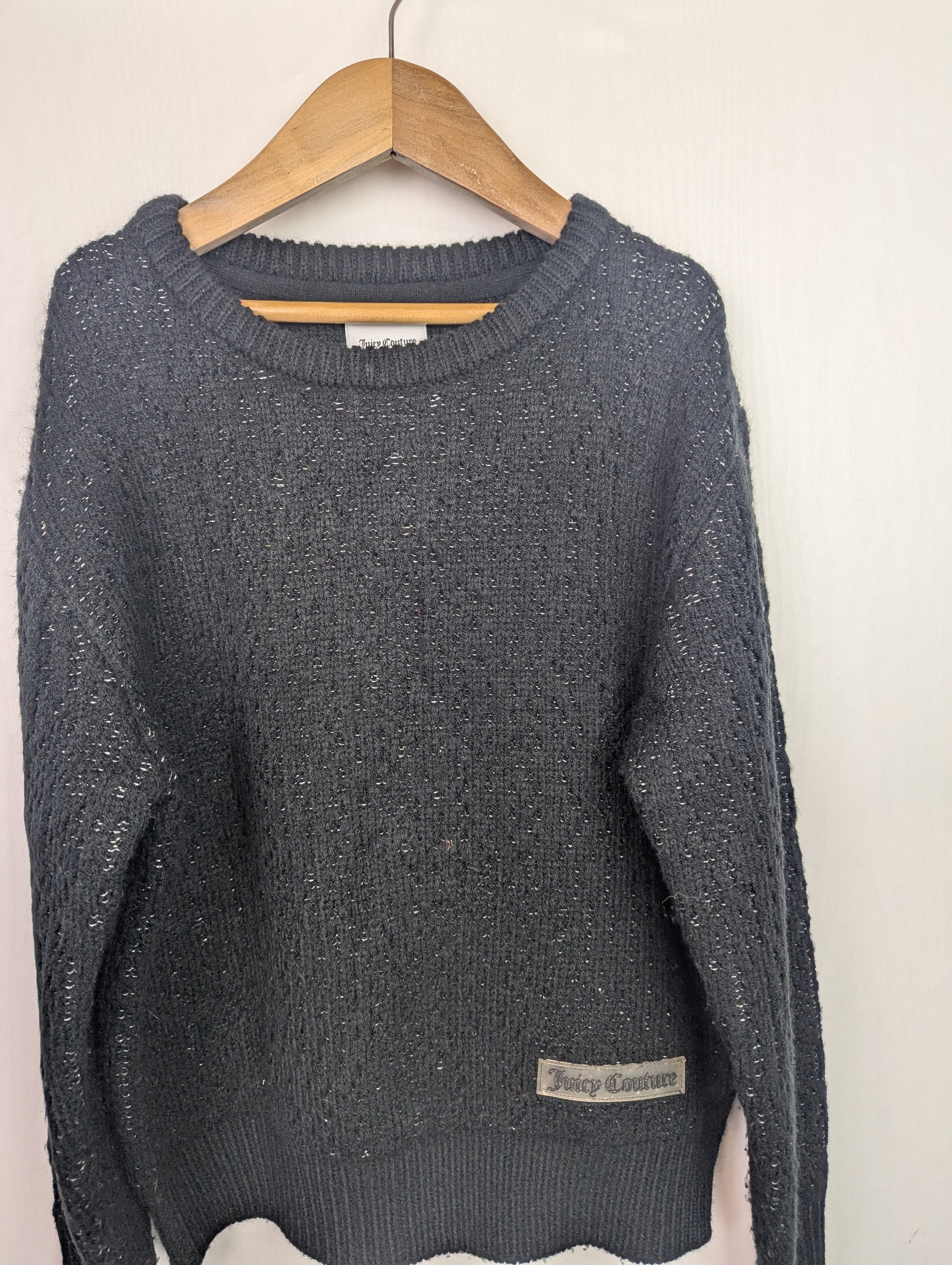 Juicy Couture Knit Jumper - Girls 9 - 10 Years - Little Ones Preloved. Second Hand Children's & Preloved Baby, Kids, Girls & Boys Clothes. UK online
