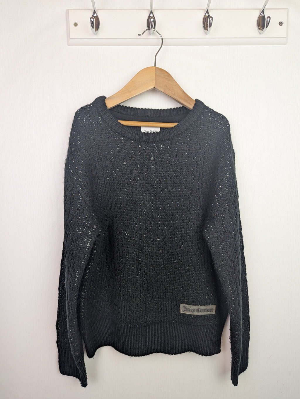 Juicy Couture Knit Jumper - Girls 9 - 10 Years - Little Ones Preloved. Second Hand Children's & Preloved Baby, Kids, Girls & Boys Clothes. UK online