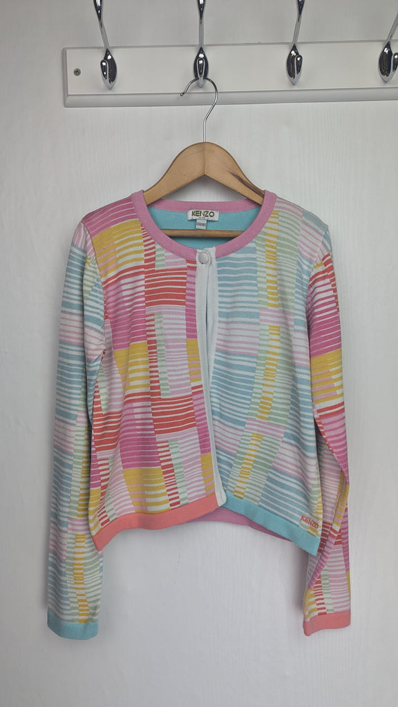 Kenzo Multicoloured Cardigan - Girls 10 Years Kenzo Used, Preloved, Preworn & Second Hand Baby, Kids & Children's Clothing UK Online. Cheap affordable. Brands including Next, Joules, Nutmeg Morrisons, TU, F&F, H&M.