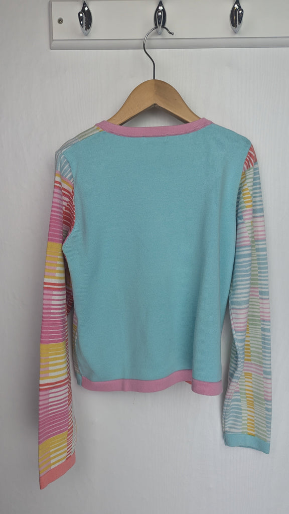 Kenzo Multicoloured Cardigan - Girls 10 Years Kenzo Used, Preloved, Preworn & Second Hand Baby, Kids & Children's Clothing UK Online. Cheap affordable. Brands including Next, Joules, Nutmeg Morrisons, TU, F&F, H&M.