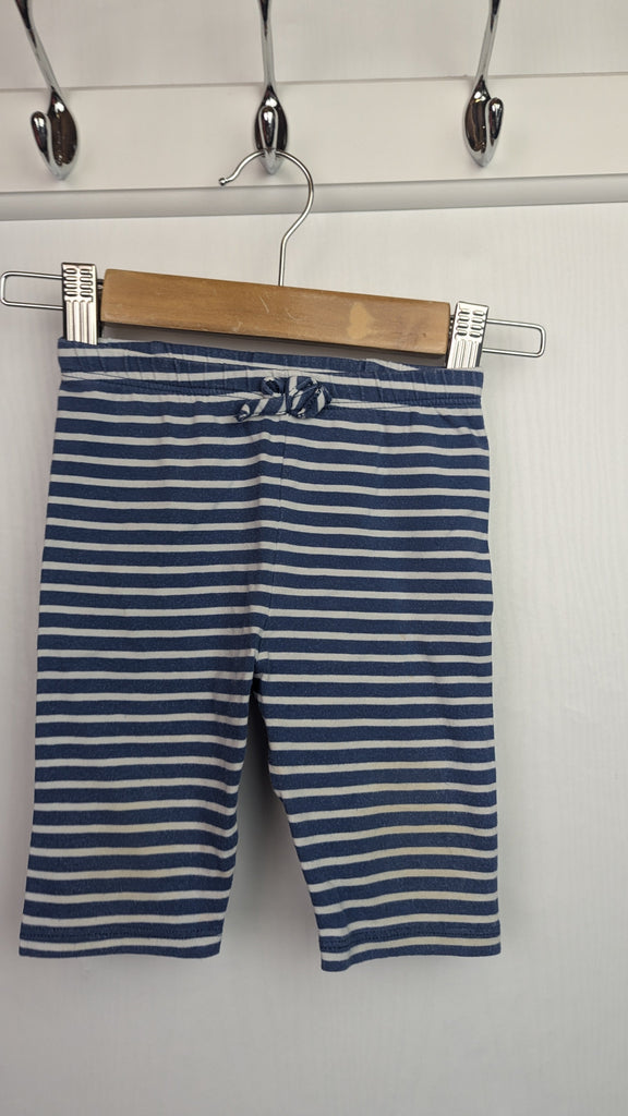 Kite Blue Striped Leggings - Girls 12-18 Months Little Ones Preloved Used, Preloved, Preworn & Second Hand Baby, Kids & Children's Clothing UK Online. Cheap affordable. Brands including Next, Joules, Nutmeg Morrisons, TU, F&F, H&M.