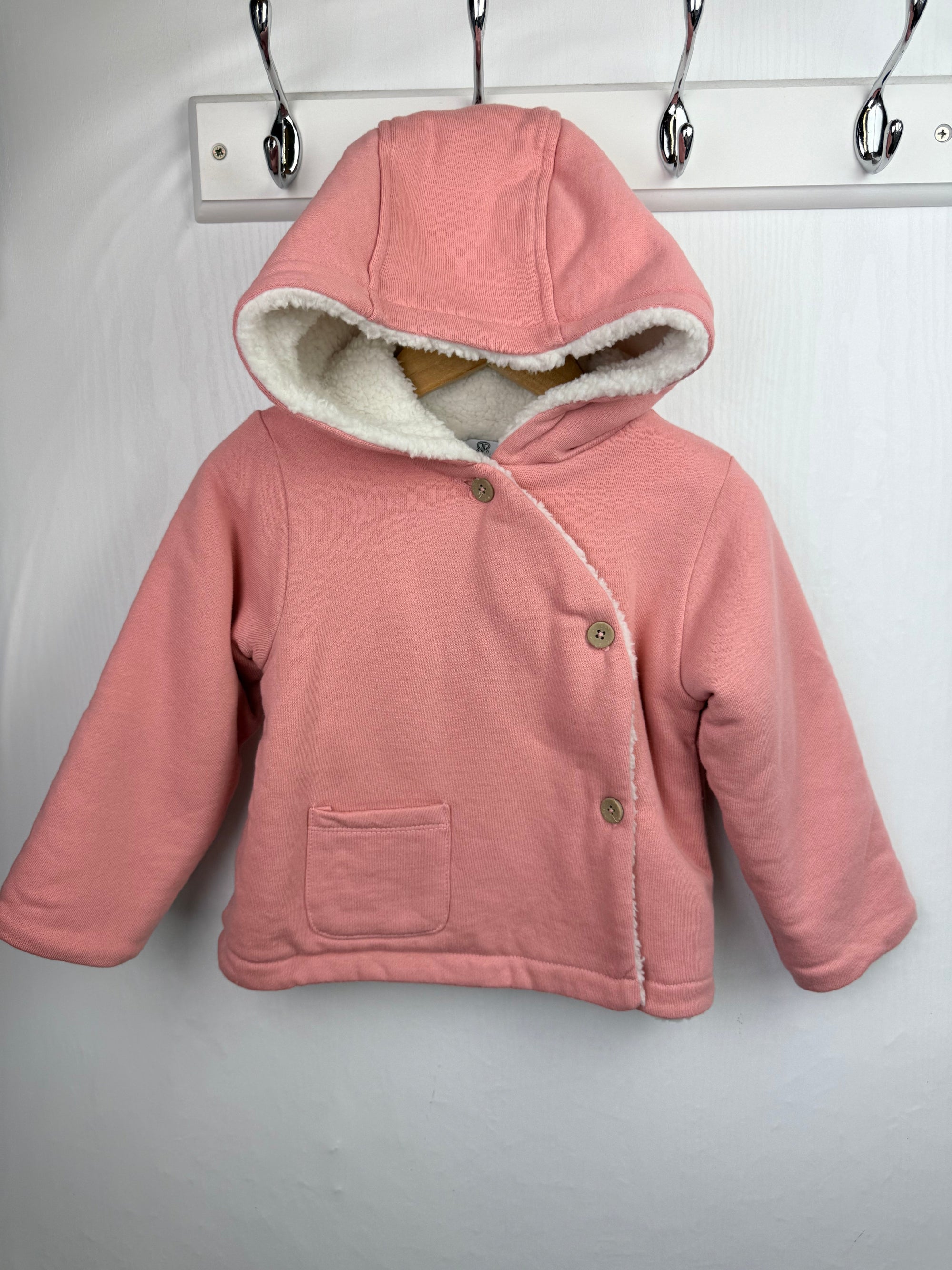 La Redout Fluffy Lined Hooded Coat - Girls 2 Years - Little Ones Preloved. Second Hand Children's & Preloved Baby, Kids, Girls & Boys Clothes. UK online